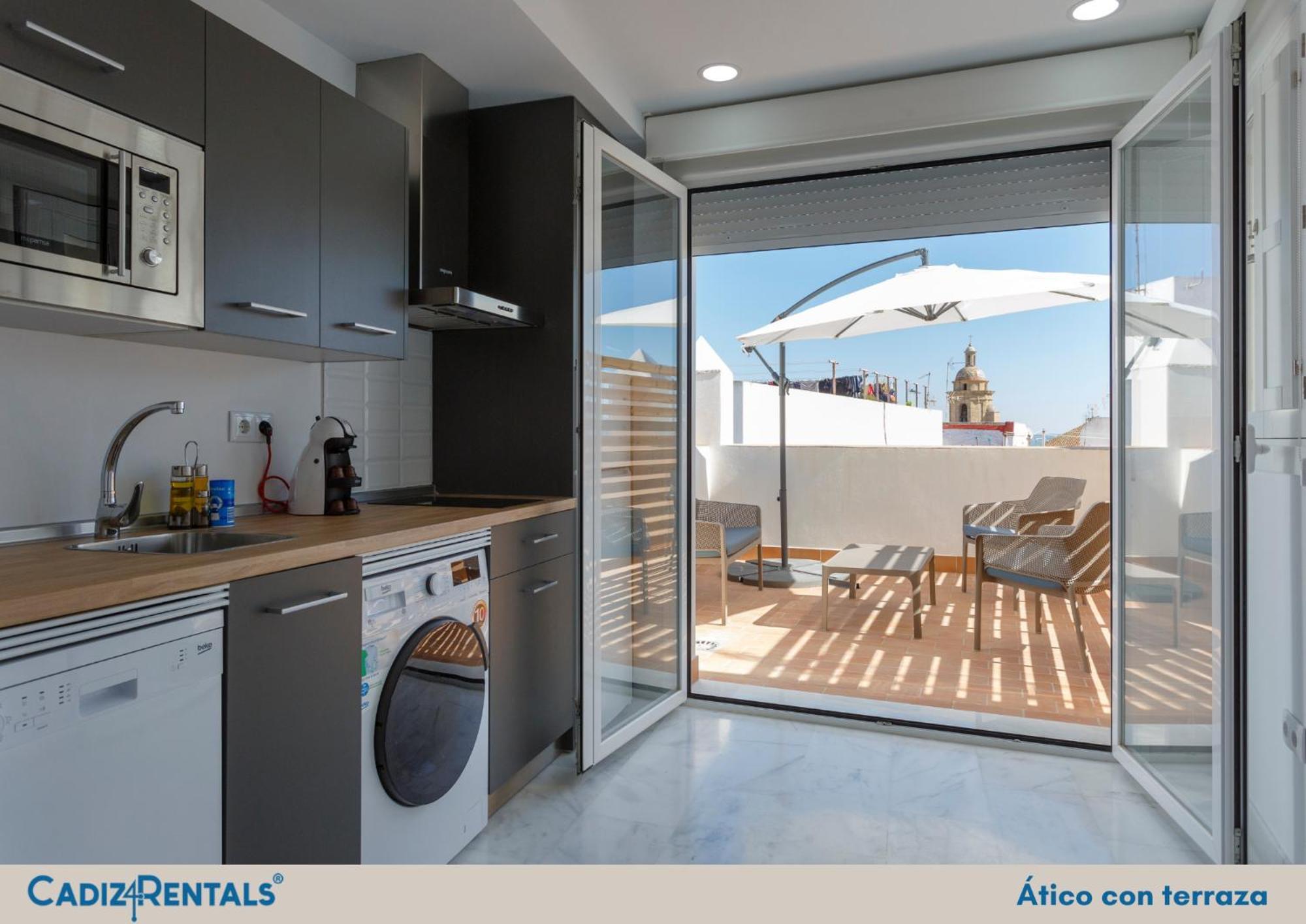 Apartamentos La Brujula By Cadizrentals Bagian luar foto